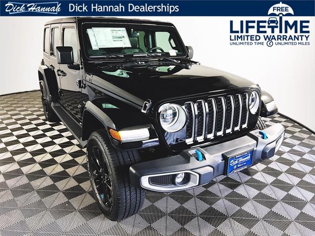 2023 Jeep Wrangler Unlimited High Altitude 4xe plug-in hybrid